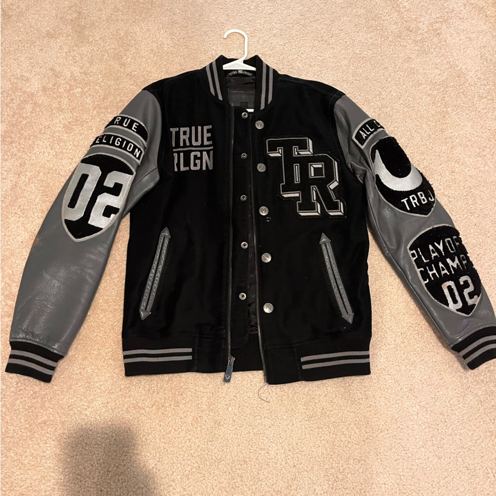True Religion Black Jacket